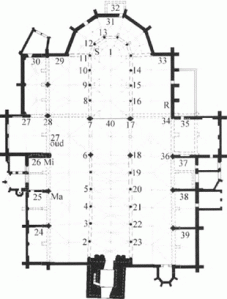Altaren in de Oude Kerk